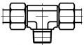 TE-R(KEG) - тройники с  резьбой BSPT