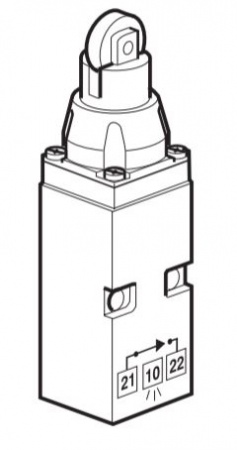 КОНЦЕВОЙ ВЫКЛЮЧАТЕЛЬ 3/2 ПЛУНЖЕР - PXC-K211