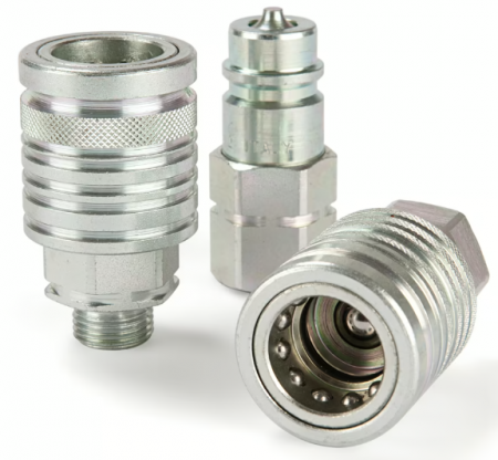 БРС PARKER 2000 НИППЕЛЬ ISO-A 1/2 КОНУС 24 РЕЗЬБА M22X1.5